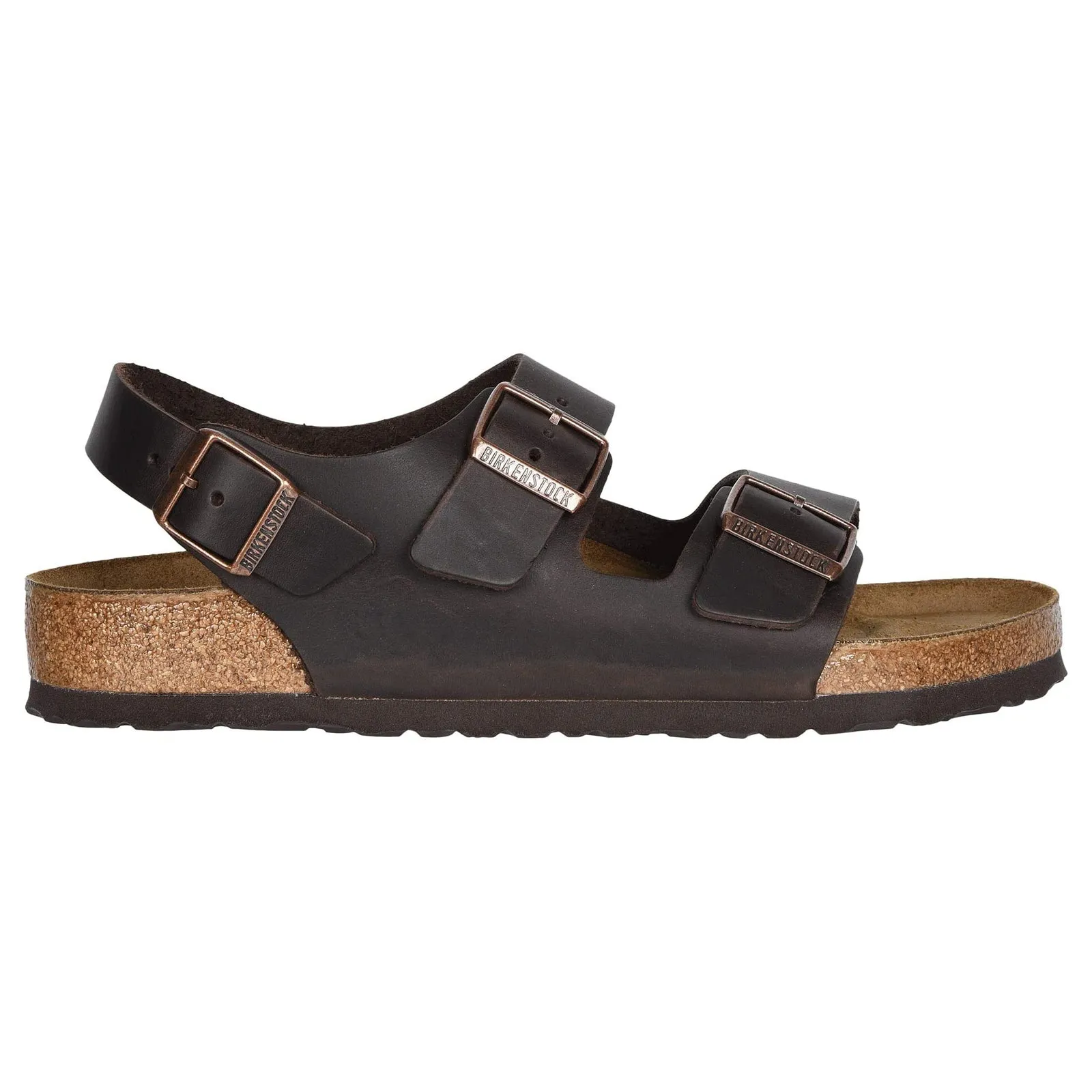 Milano Oiled Nubuck Leather Unisex Ankle Strap Sandals