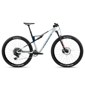 N23905N2 BICICLETA OIZ M11 AXS 2023 COLOR HALO SILVER-BLUE CARBON VIEW MARCA ORBEA T.M