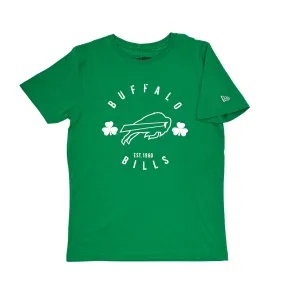 New Era Bills Est. 1960 Green Shamrock Short Sleeve Shirt