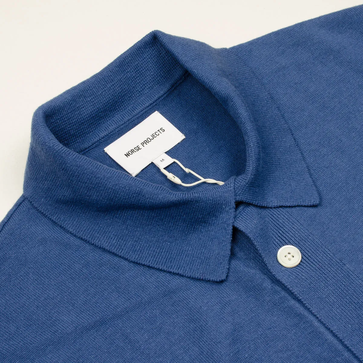 Norse Projects - Rollo Cotton Linen Shirt - Calcite Blue