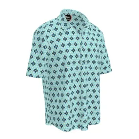 Octagonal Print Short Sleeve Shirt