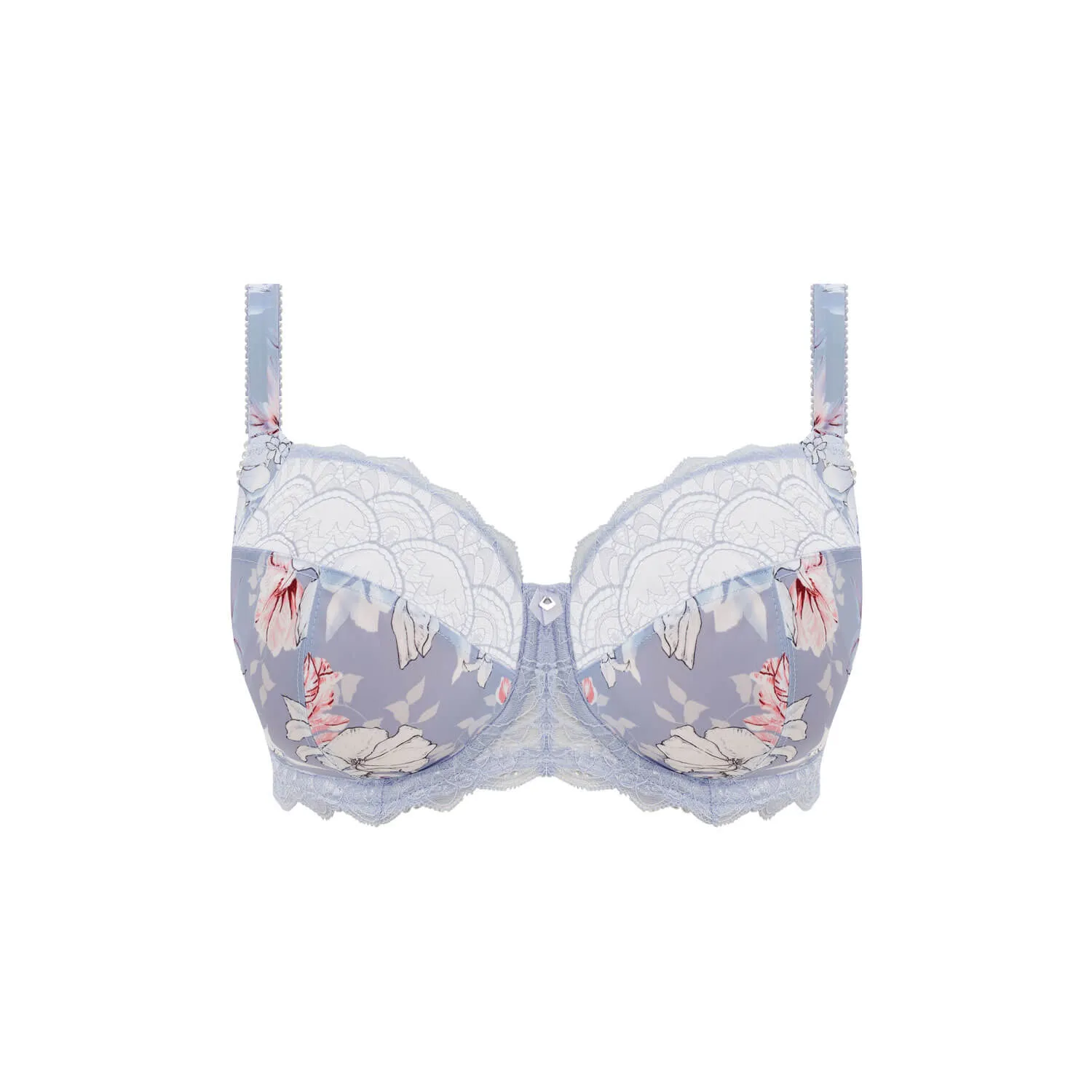 Olivia Underwire Side Support Bra - Meadow