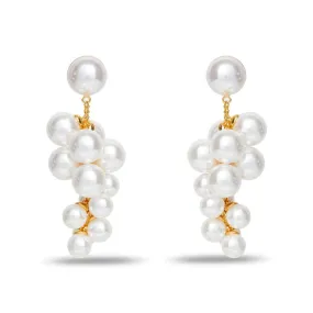 PEARL GRAPE EARRINGS