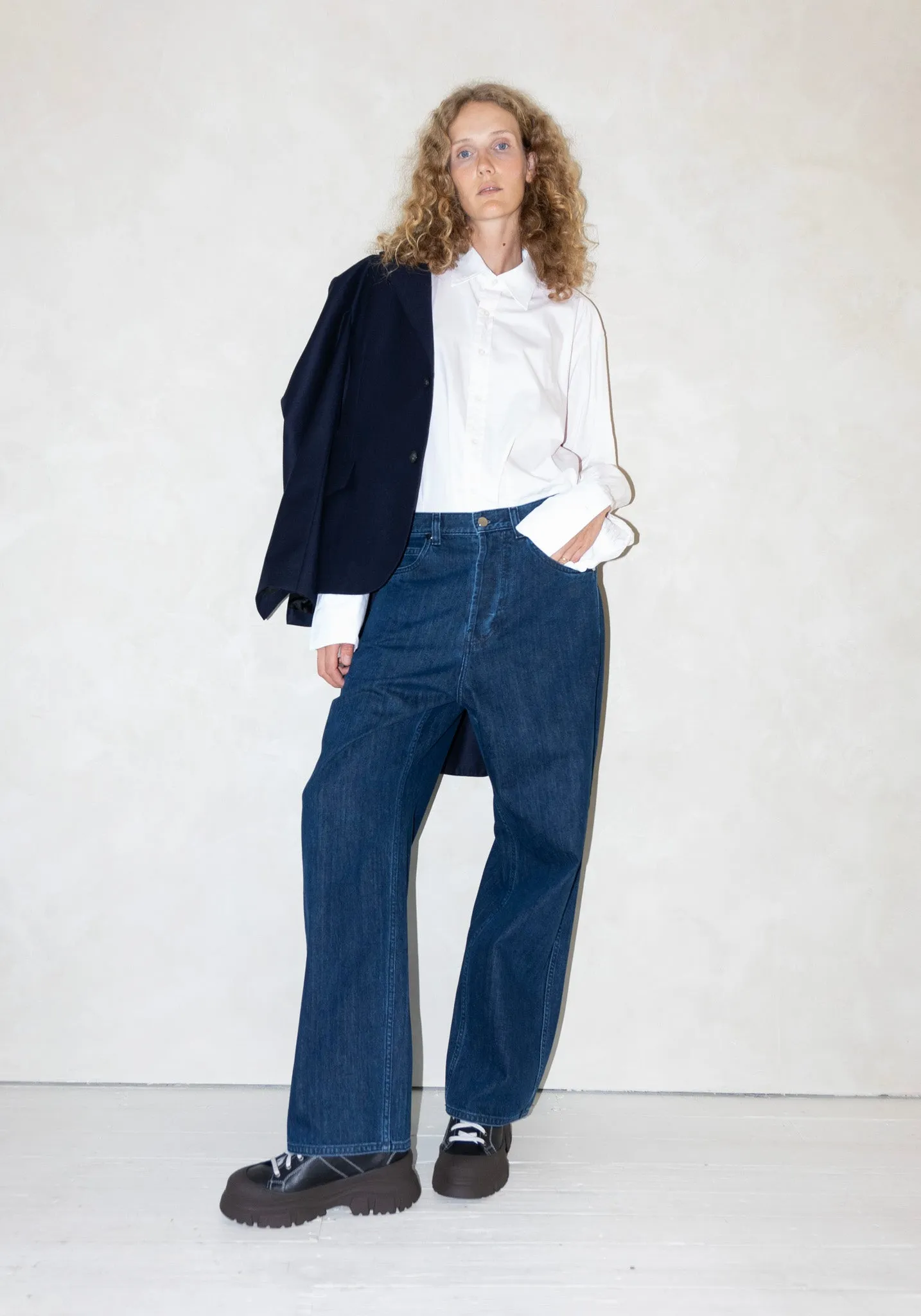 Peggy Pant in Indigo Denim