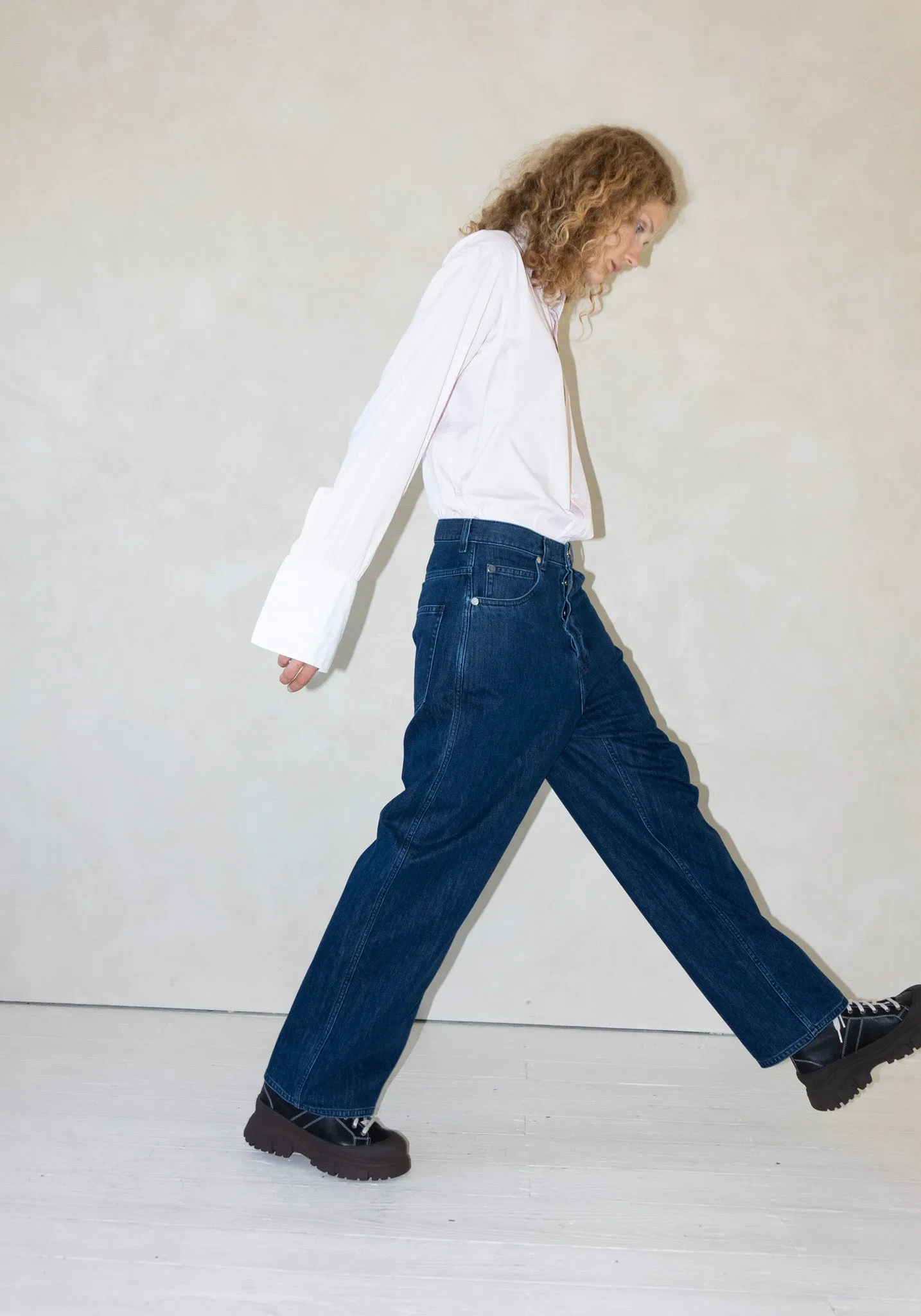 Peggy Pant in Indigo Denim