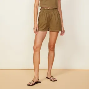 Poplin Paperbag Shorts