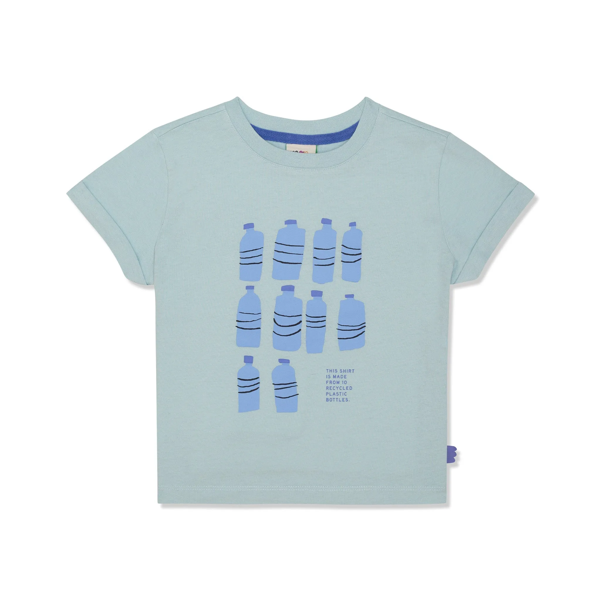 Recycled Cotton Ten Bottle Kid T-shirt