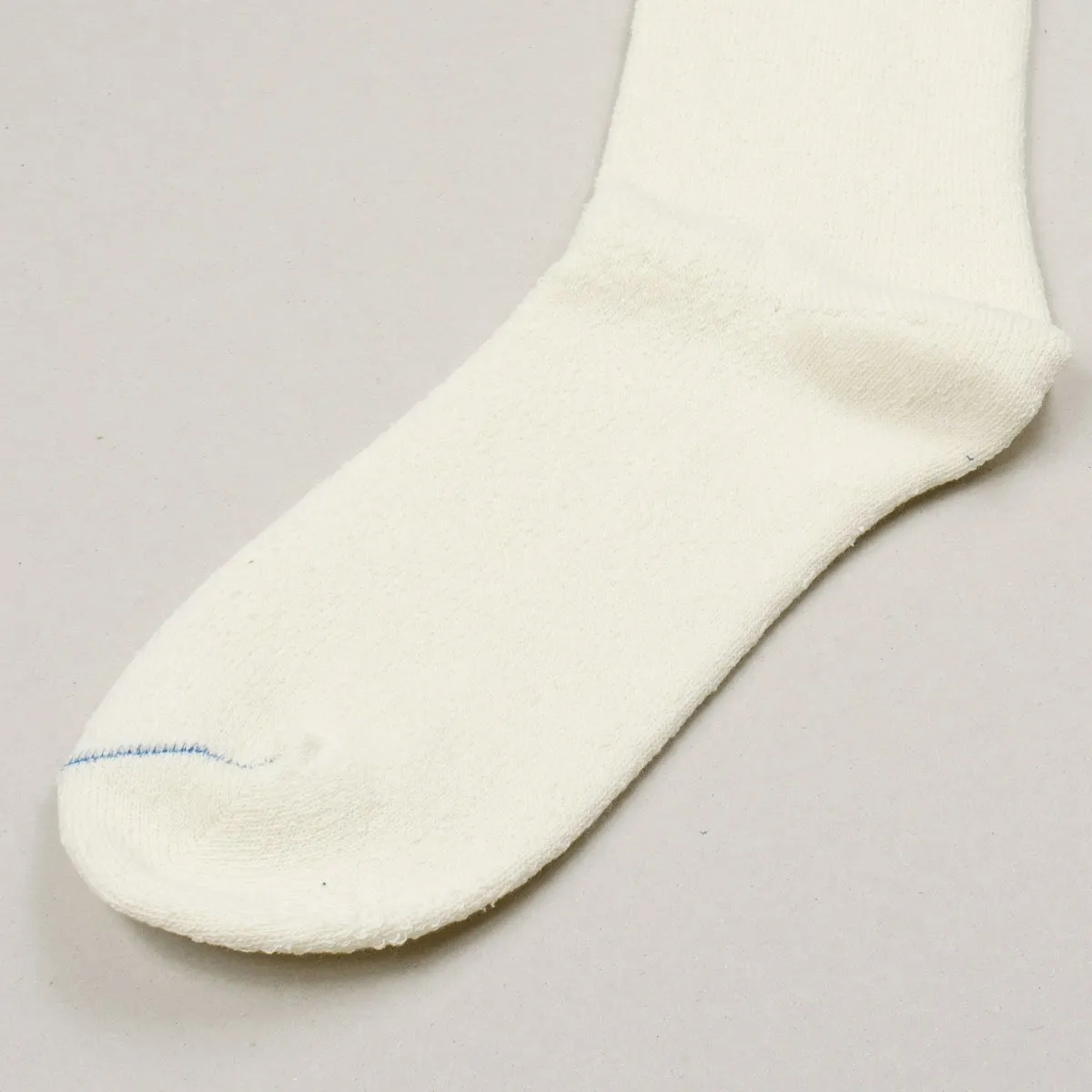 RoToTo - Doubleface Silk / Cotton Socks - Orange / White