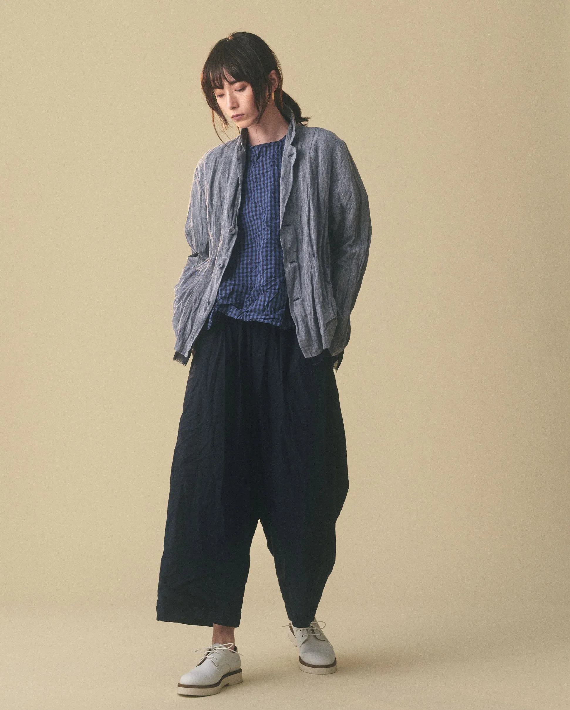 SAROUEL PANTS / NAVY