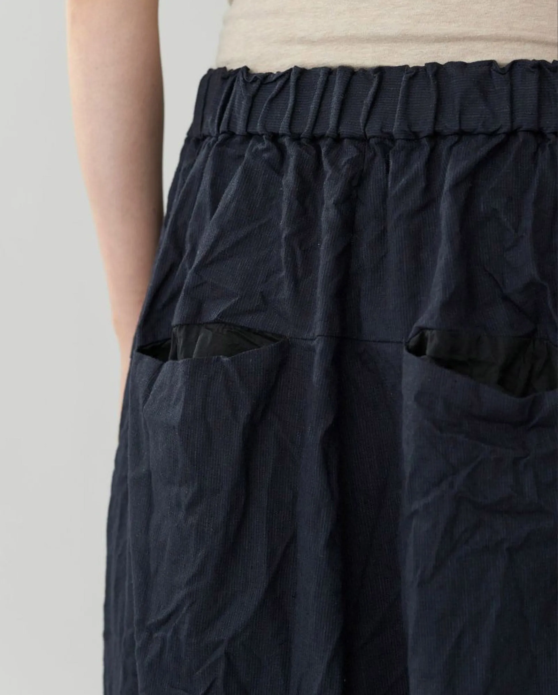 SAROUEL PANTS / NAVY