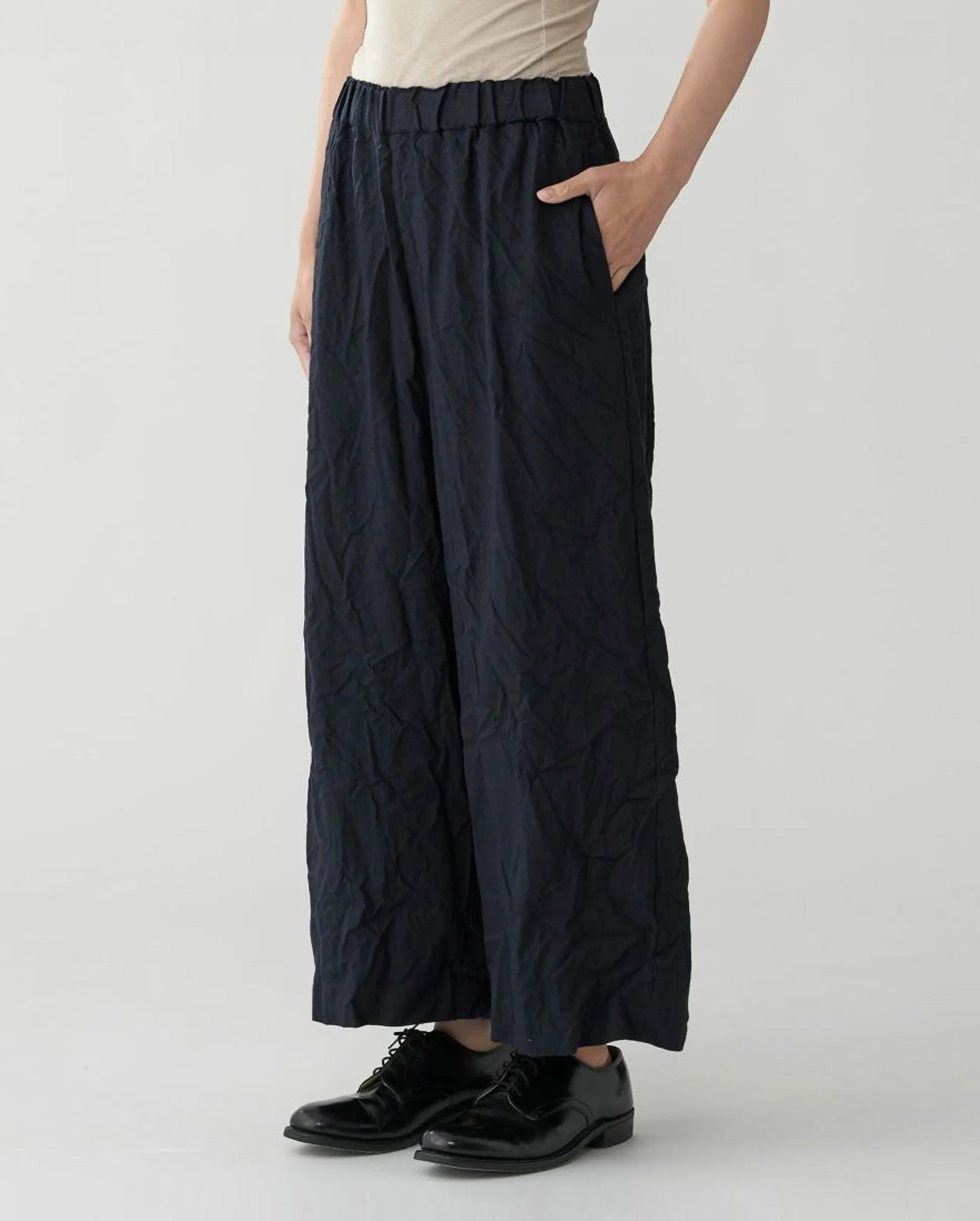 SAROUEL PANTS / NAVY