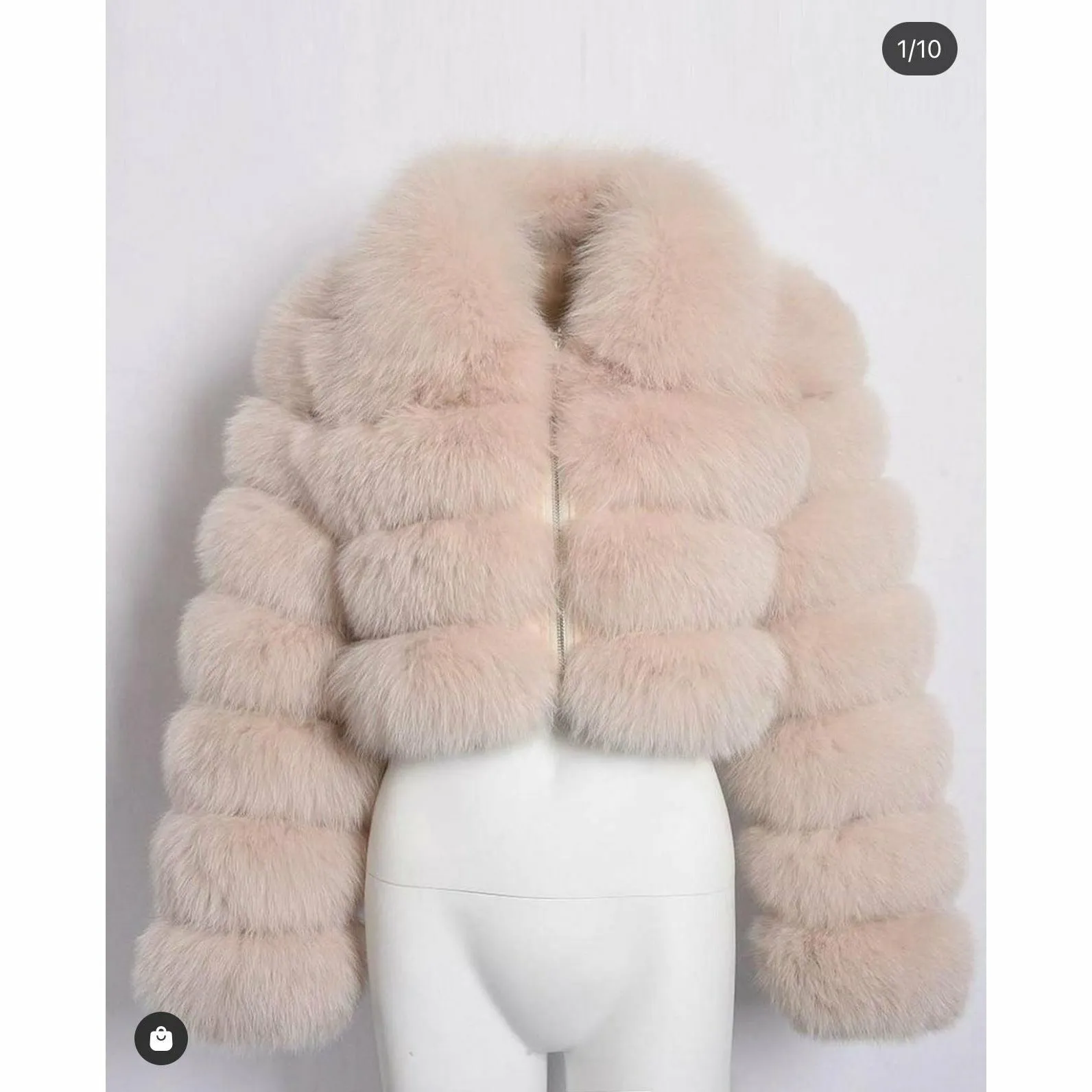 Short Faux Fur Coat