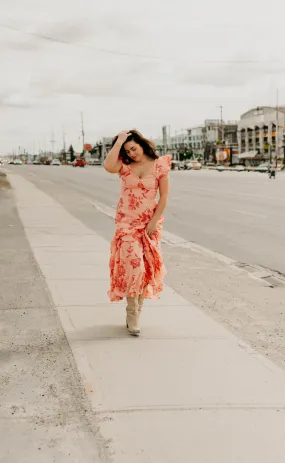 Short Sleeve Sundrenched Dress