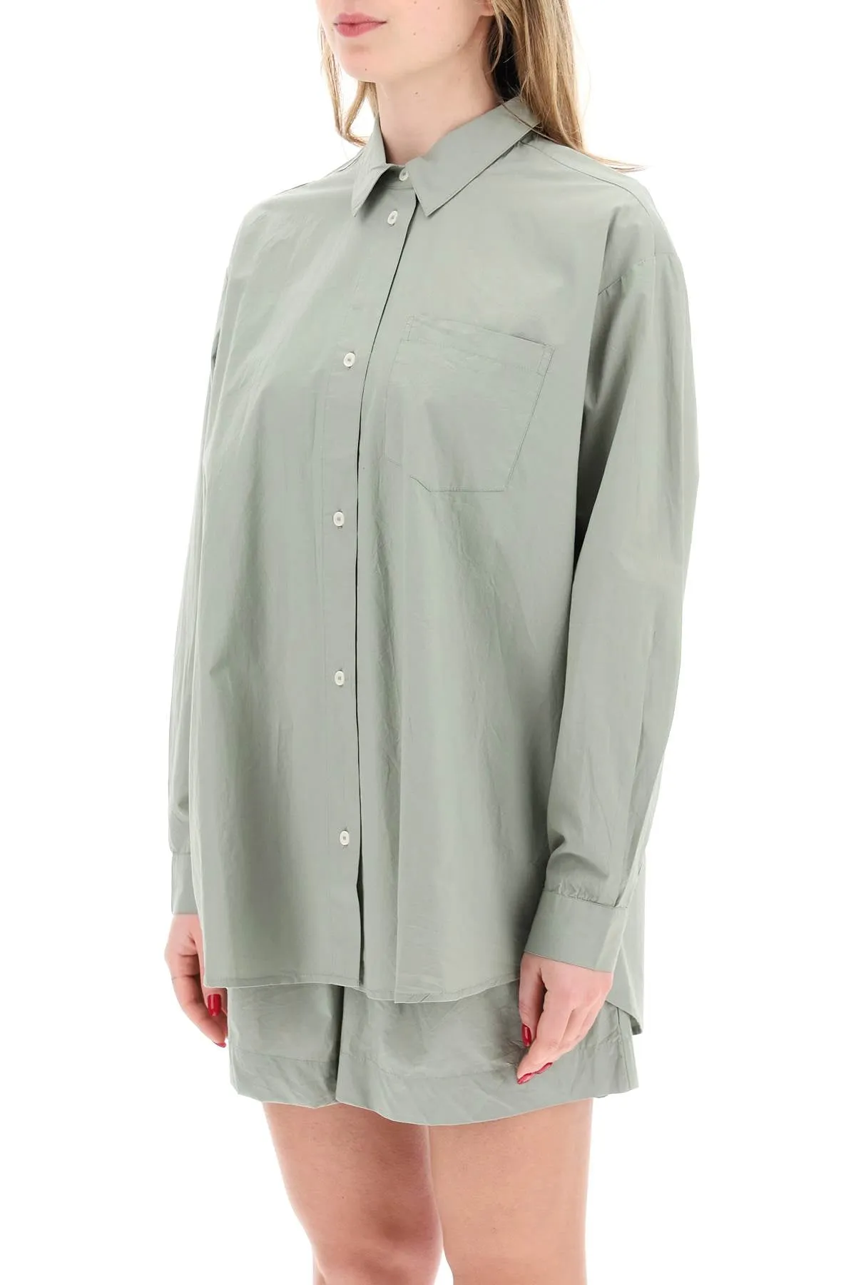 SKALL STUDIO oversized organic cotton edgar shirt