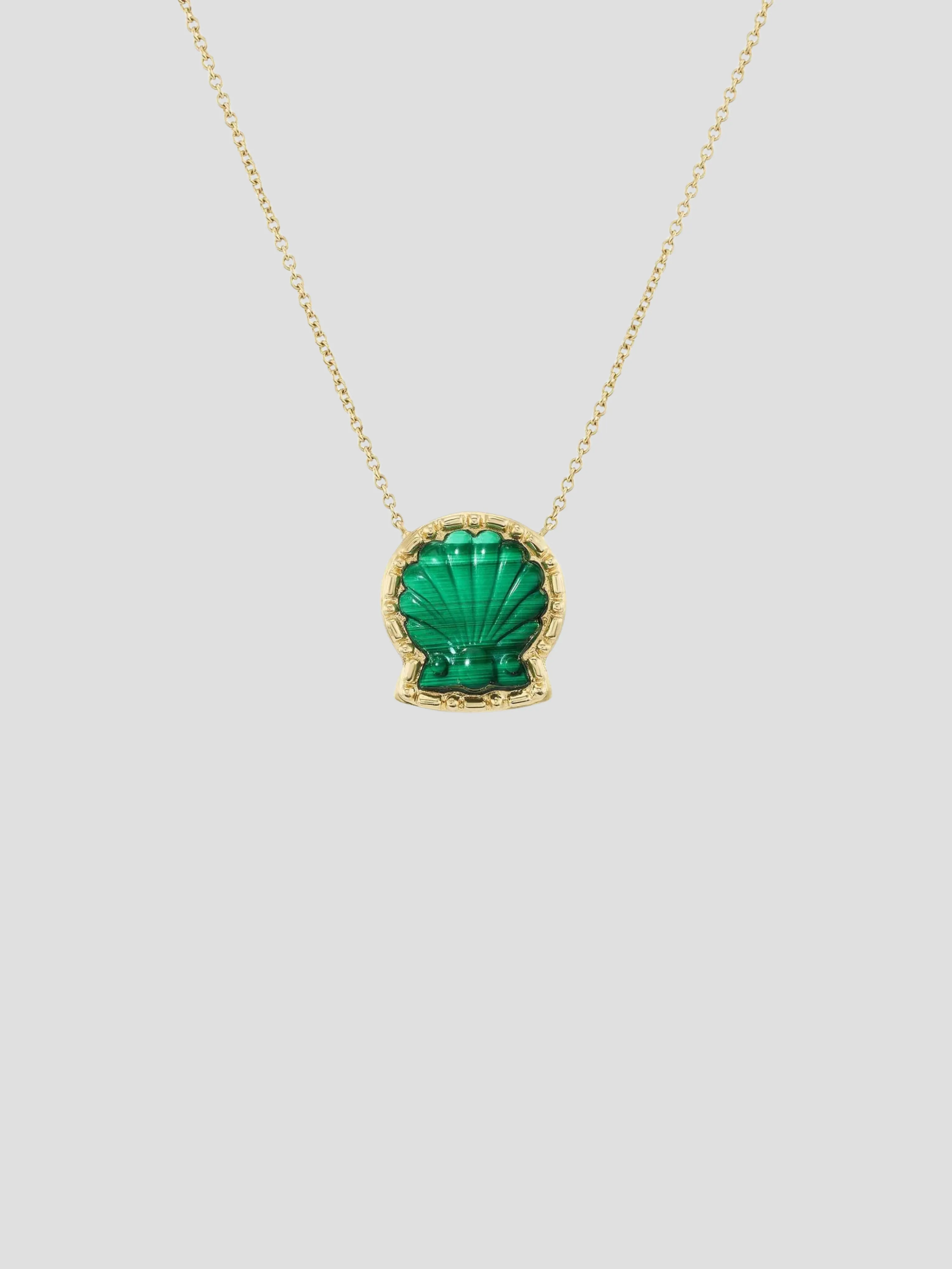 Taras Shell in Malachite