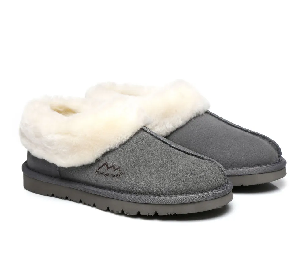 TARRAMARRA Premium Australian Sheepskin Ankle Unisex Slipper Homey