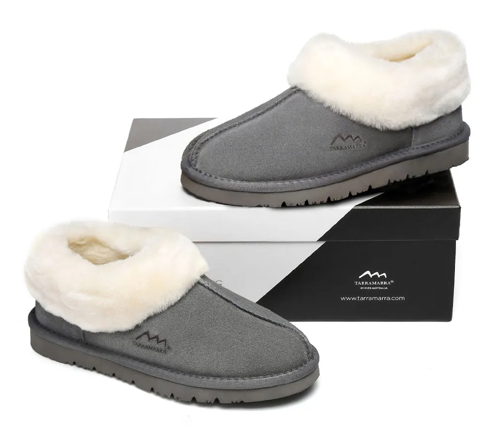 TARRAMARRA Premium Australian Sheepskin Ankle Unisex Slipper Homey