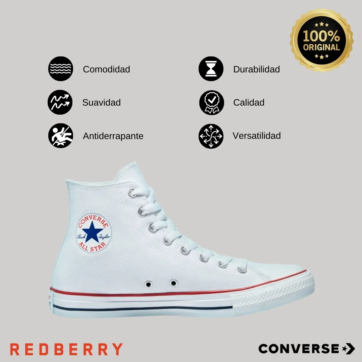 Tenis Converse Chuck Taylor Bota Unisex Araa 2