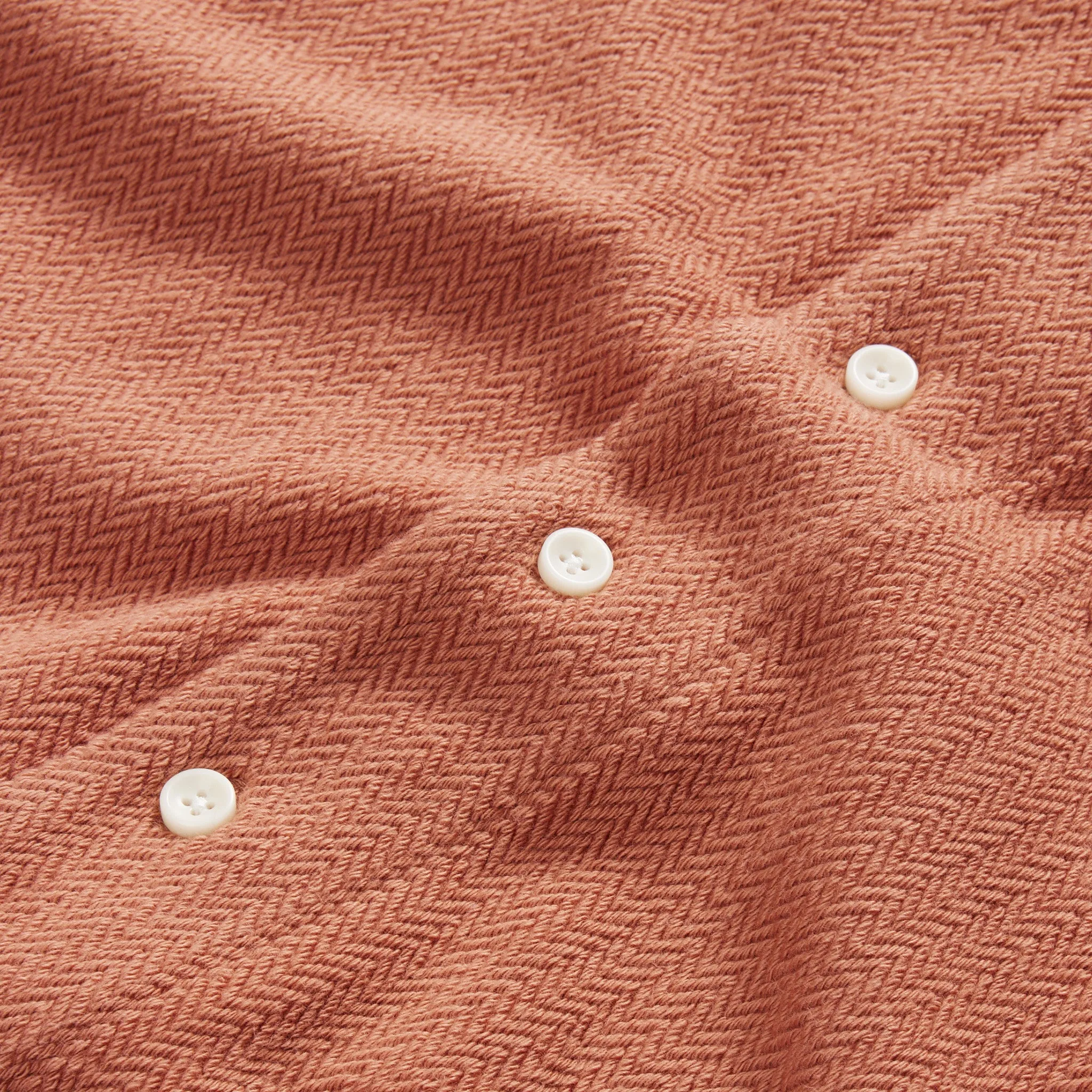 The Latigo Shirt in Copper Herringbone