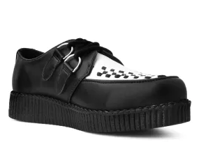 T.U.K BLACK/WHITE TUKSKIN VIVA II CREEPER