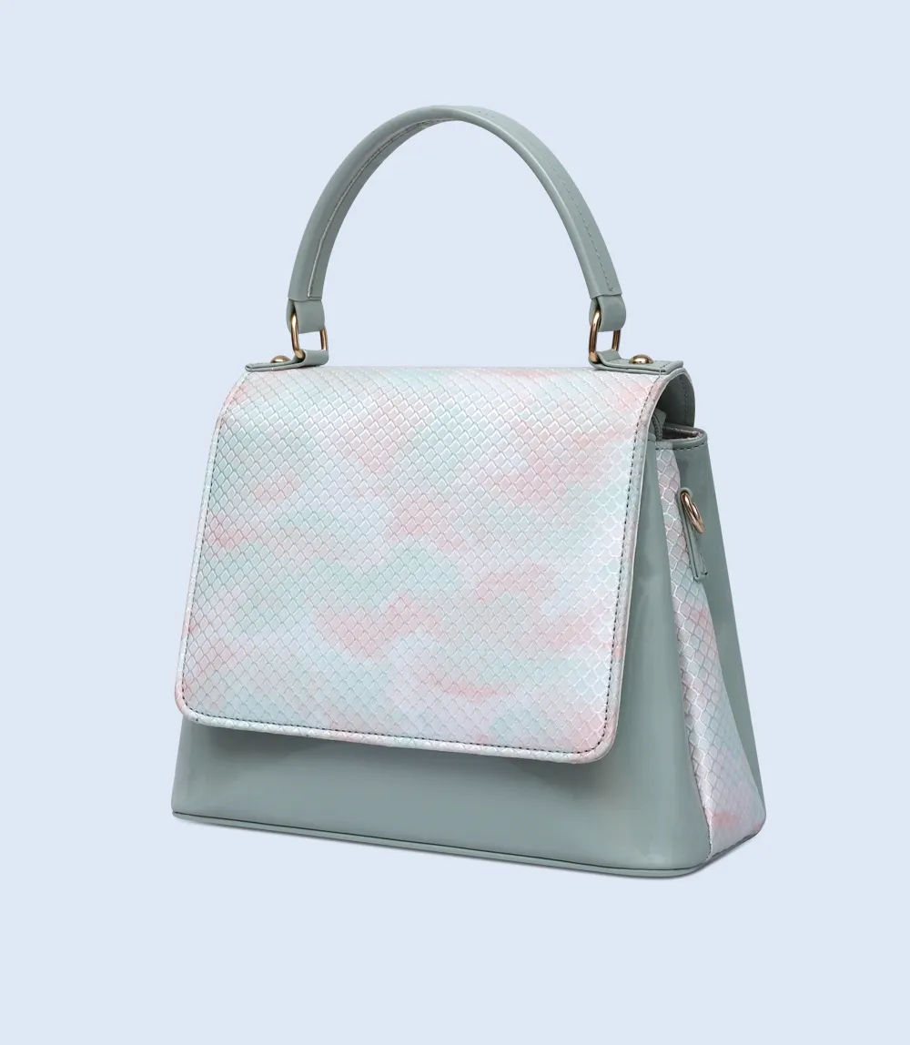 WB2264-Mint green-Women Shoulder Bag