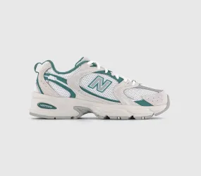 Womens New Balance MR530 Off White Turquoise