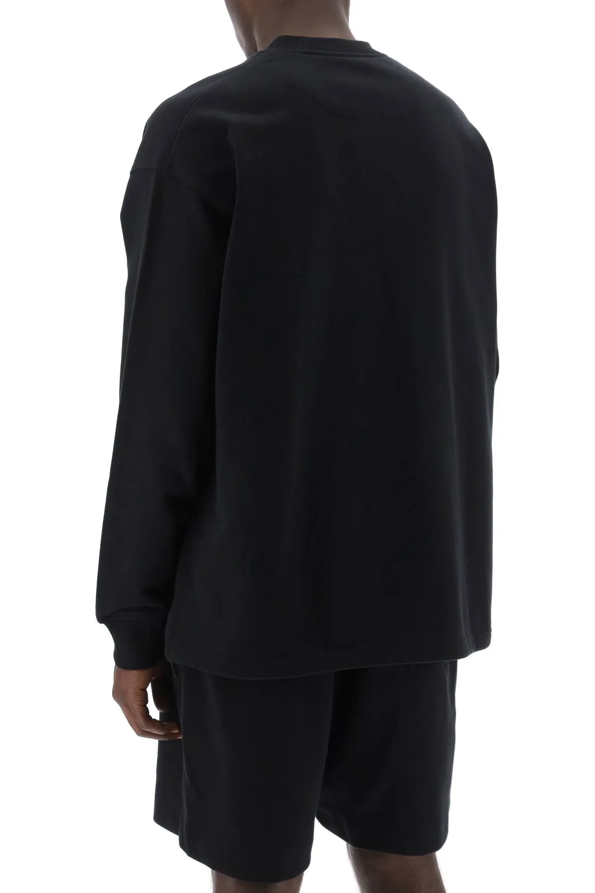 Y-3 oversized cotton blend sweat