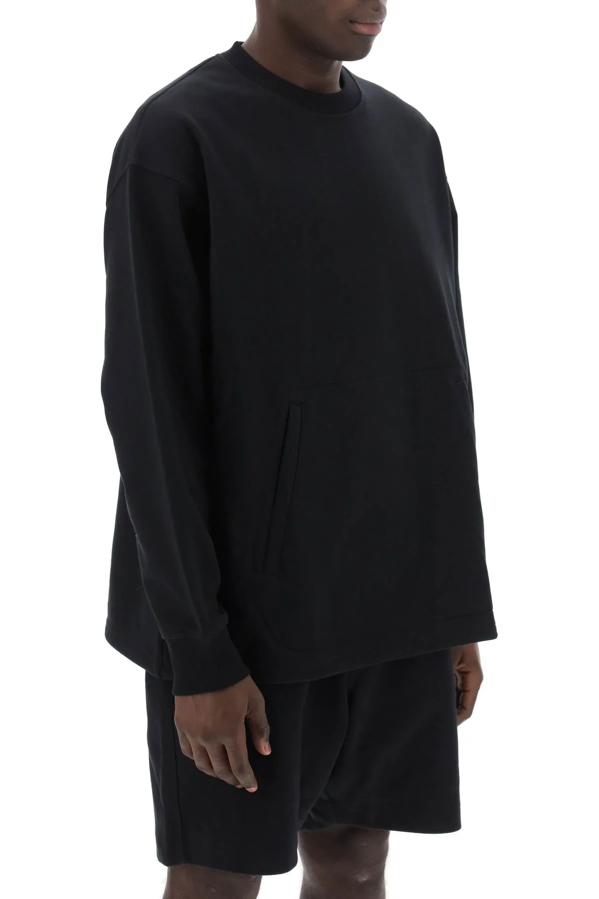 Y-3 oversized cotton blend sweat